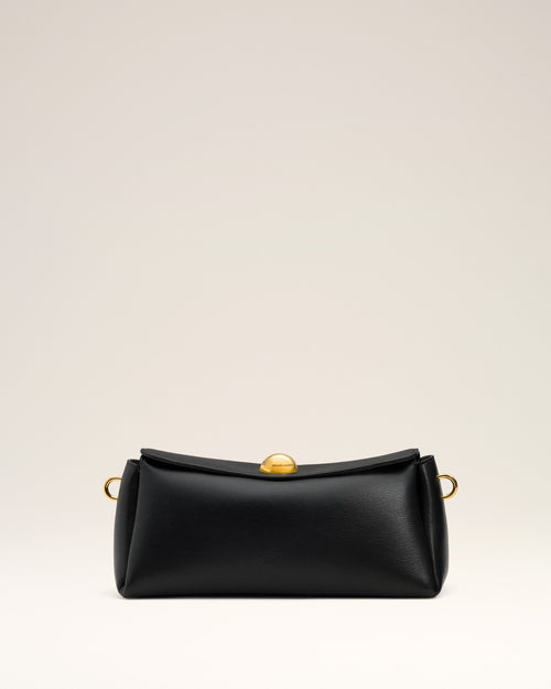 Black Cow Leather Carrousel Bag - 12 - Ami Paris