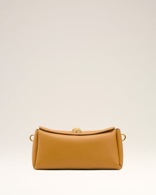 Yellow Cow Leather Carrousel Bag - 9 - Ami Paris