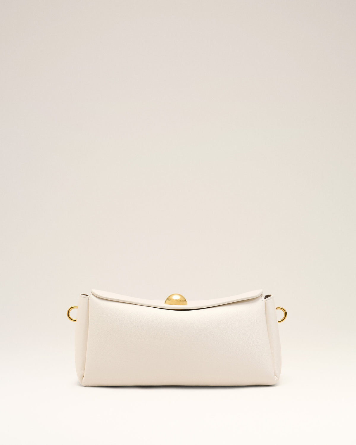 White Cow Leather Carrousel Bag - 11