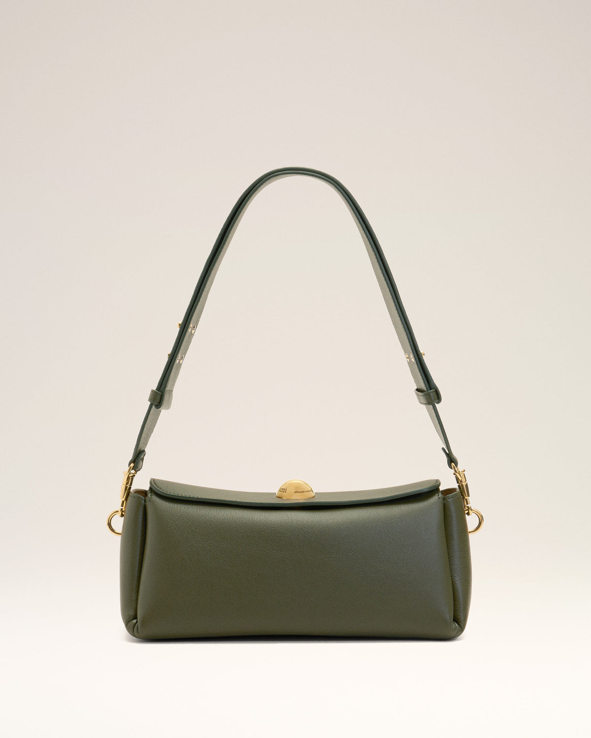 Green Cow Leather Carrousel Bag - 8