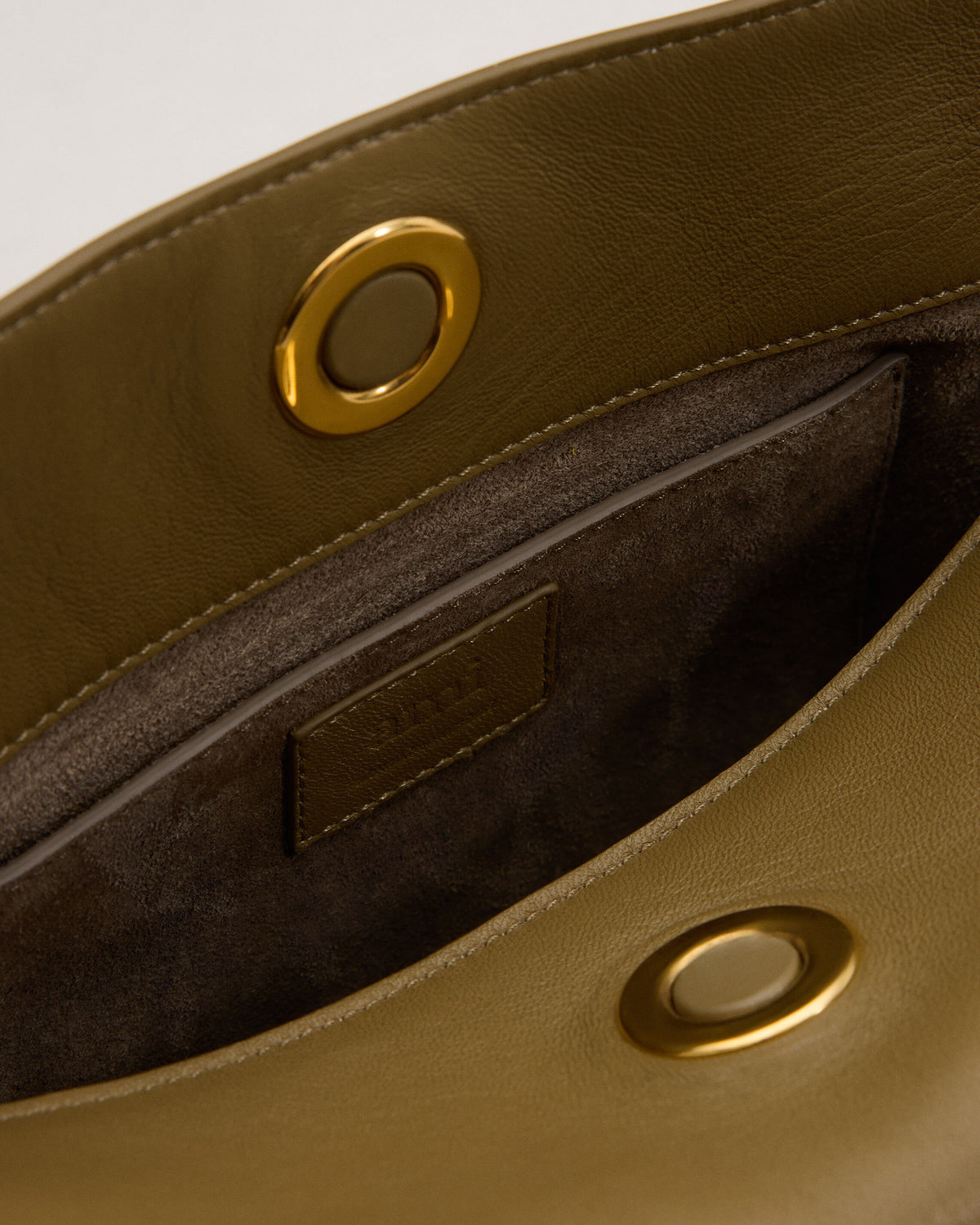 Sac Kaki Carrousel En Cuir - 14