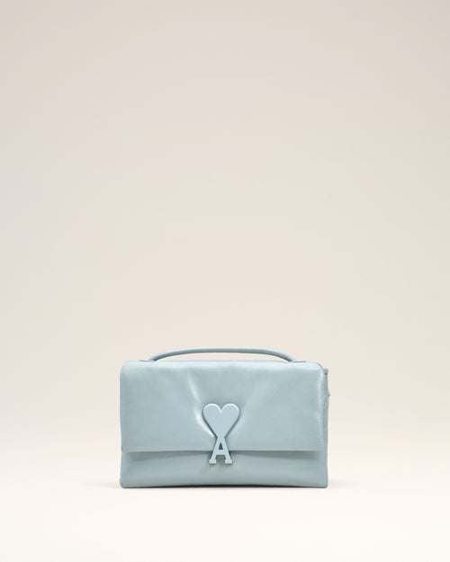 Blue Smooth Leather Voulez Vous Bag - SKY - Ami Paris