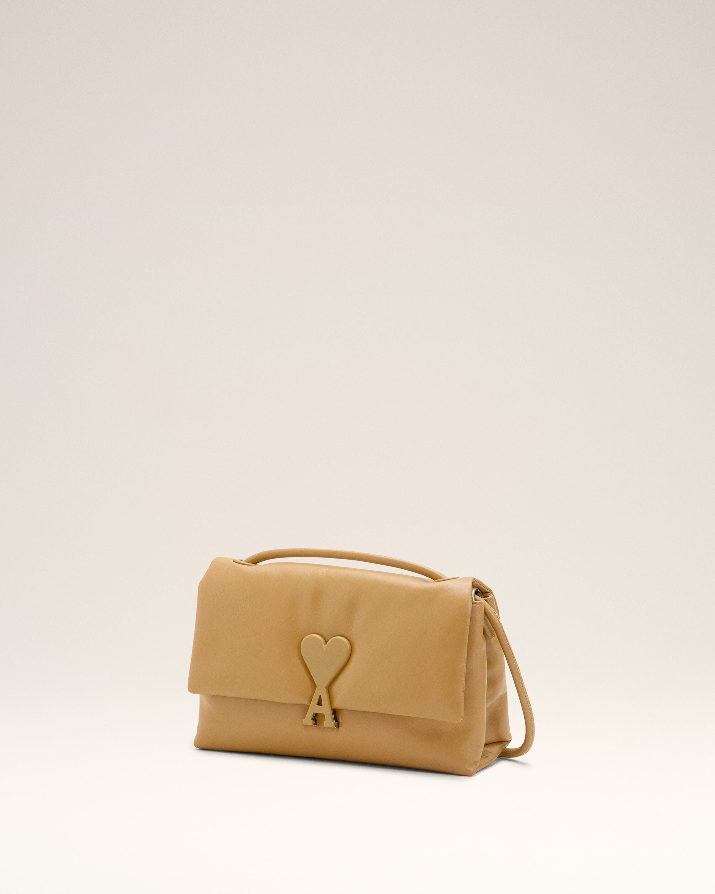 Borsa Voulez-Vous in pelle bovina gialla - 3