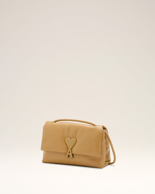 Borsa Voulez-Vous in pelle bovina gialla - Uomo - 3 - AMI Paris - Ami Paris