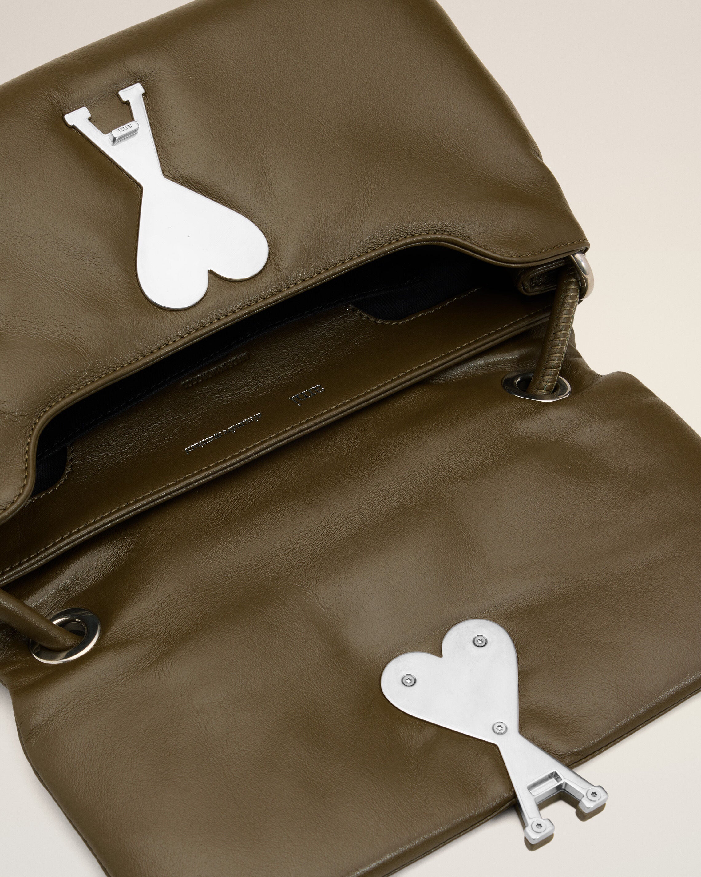 KHAKI Voulez-Vous Bag | AMI PARIS