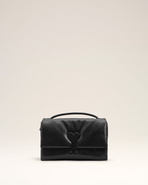 Black Cowhide Leather Voulez-Vous Bag - 2 - Ami Paris