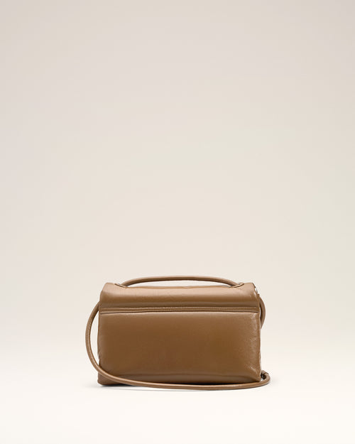 Borsa Voulez-Vous in pelle liscia marrone - Uomo - 4 - AMI Paris - Ami Paris