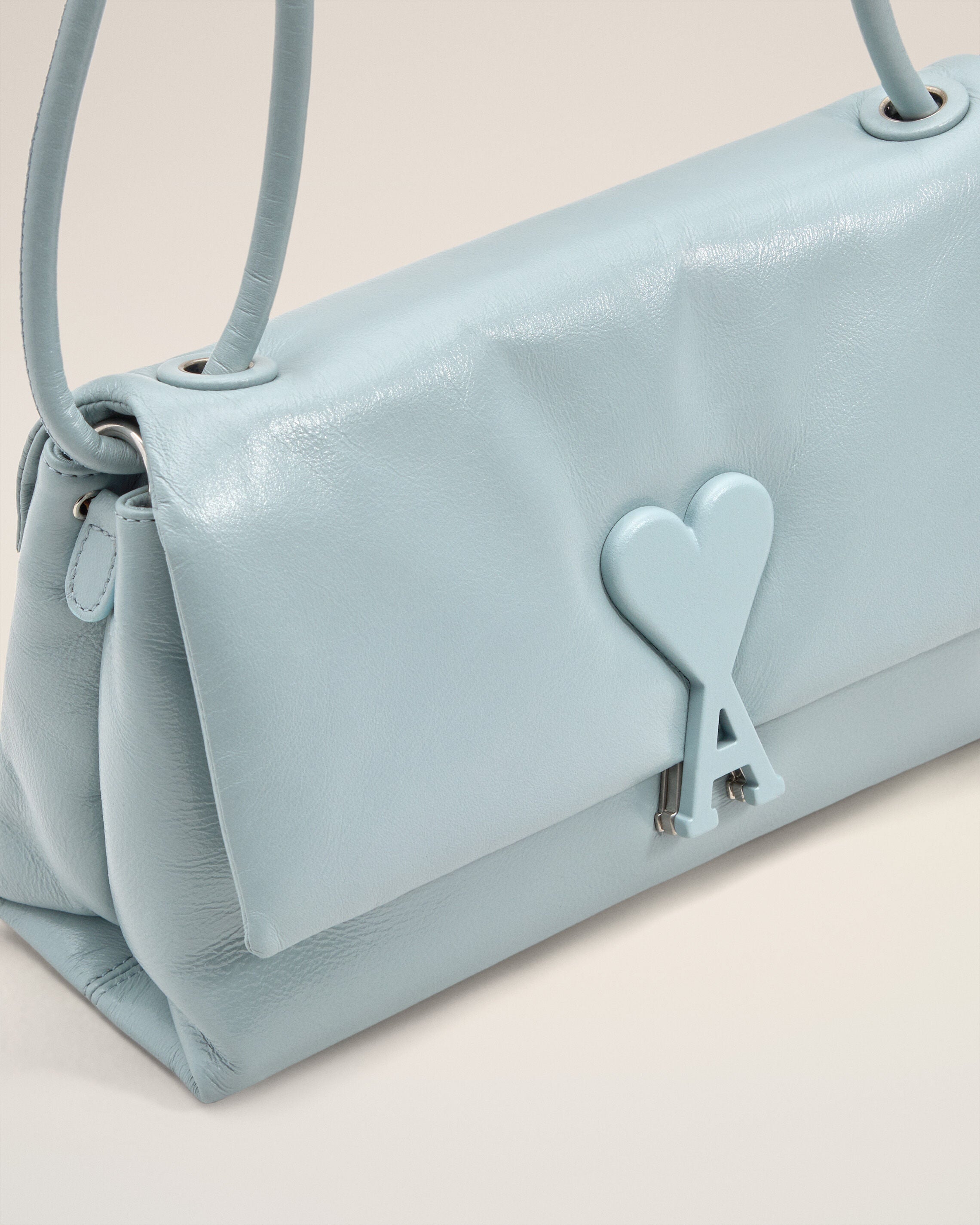 ブルー スムースレザー Voulez-Vous バッグ スカイ | AMI PARIS