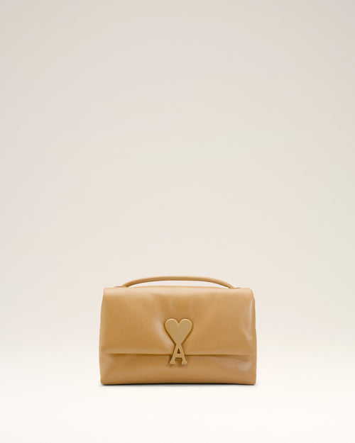 Borsa Voulez-Vous in pelle bovina gialla - Uomo - 1 - AMI Paris - Ami Paris