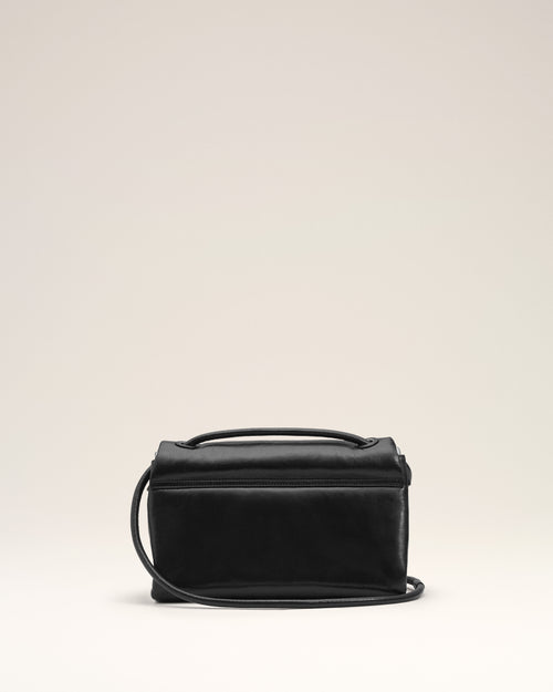 Black Cowhide Leather Voulez-Vous Bag - 11 - Ami Paris