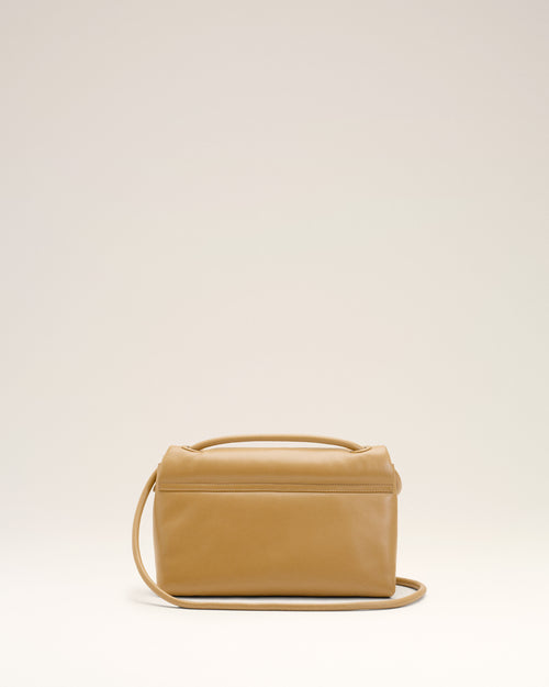 Borsa Voulez-Vous in pelle bovina gialla - Uomo - 4 - AMI Paris - Ami Paris