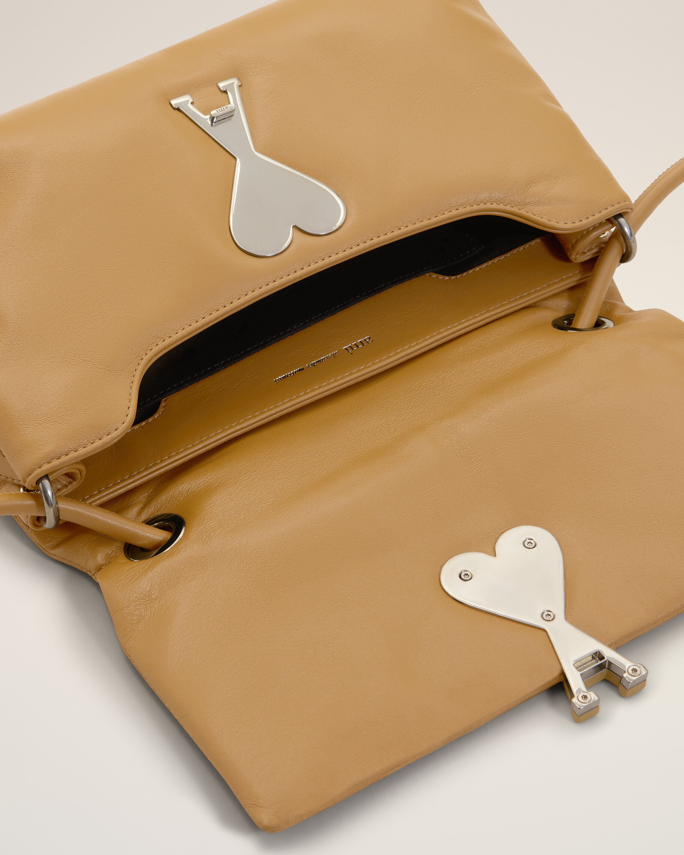 Borsa Voulez-Vous in pelle bovina gialla - 13