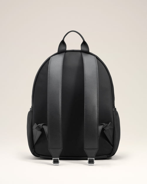 Black Nylon Canvas Marcel Backpack - 10 - Ami Paris