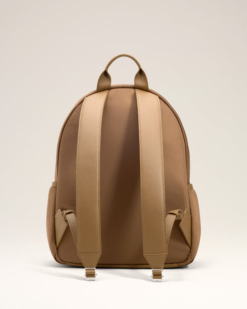 Brown Nylon Canvas Marcel Backpack - 10 - Ami Paris