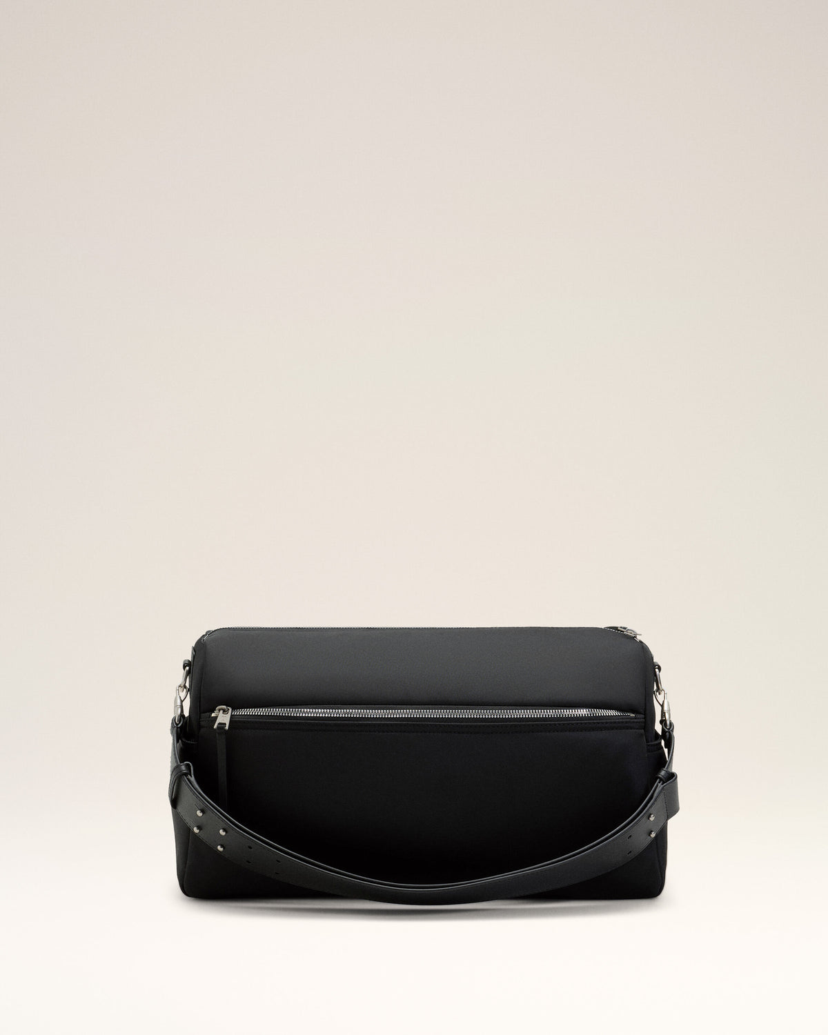 Large Black Nylon Marcel Bag - 10
