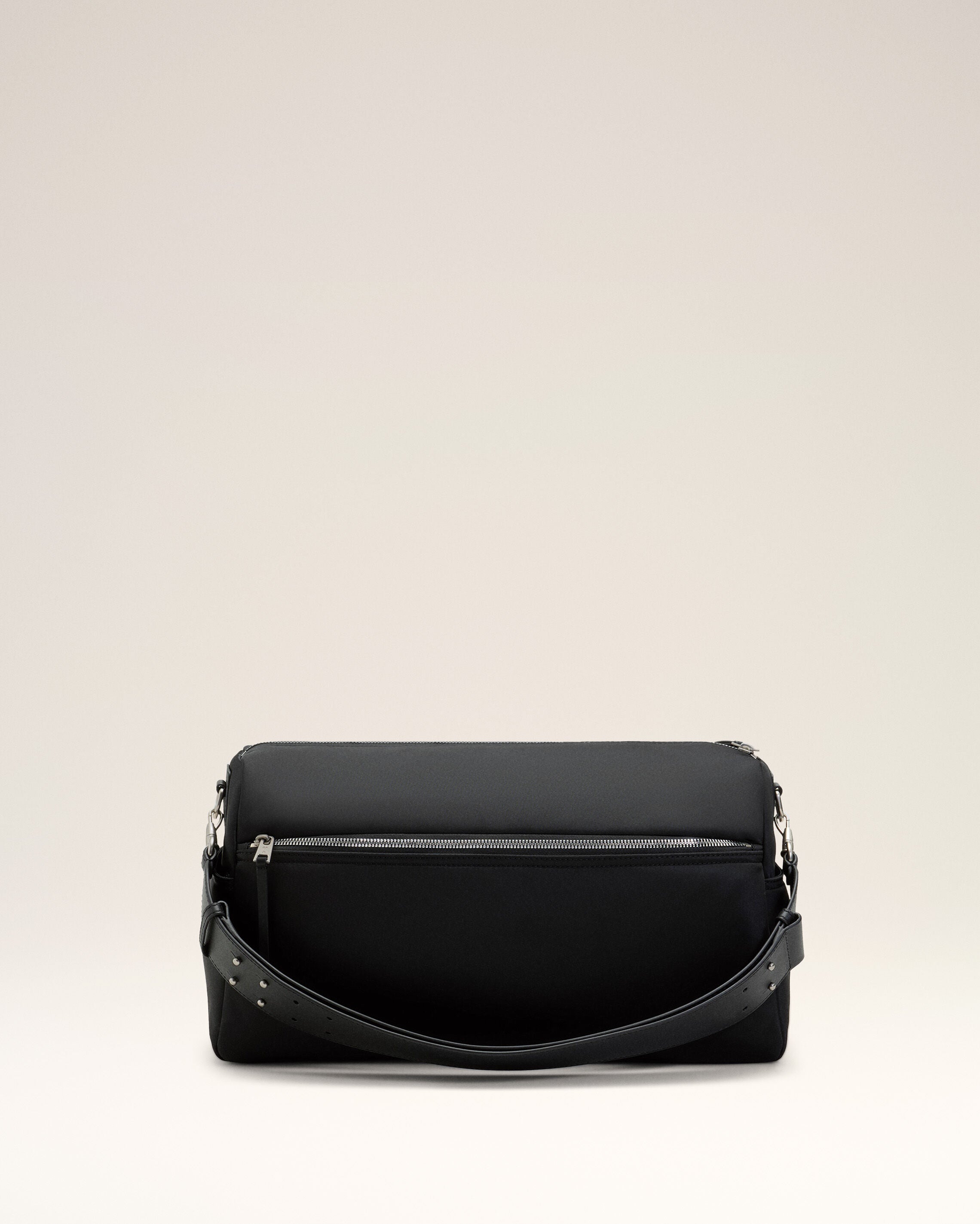 Large Black Nylon Marcel Bag - 10