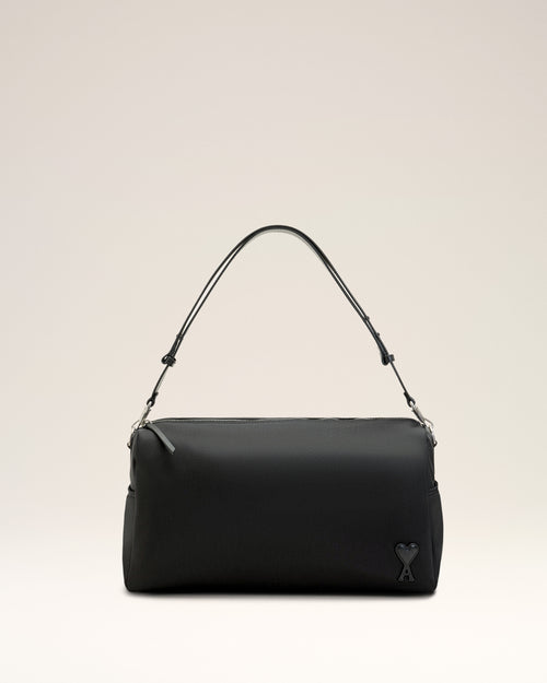                                 Grand Sac Marcel Noir en Nylon - 3                             - Ami Paris
