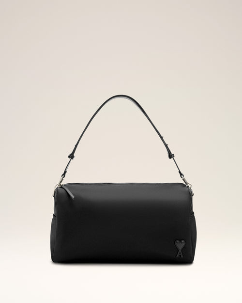 Large Black Nylon Marcel Bag - Man - 1 - AMI Paris - Ami Paris