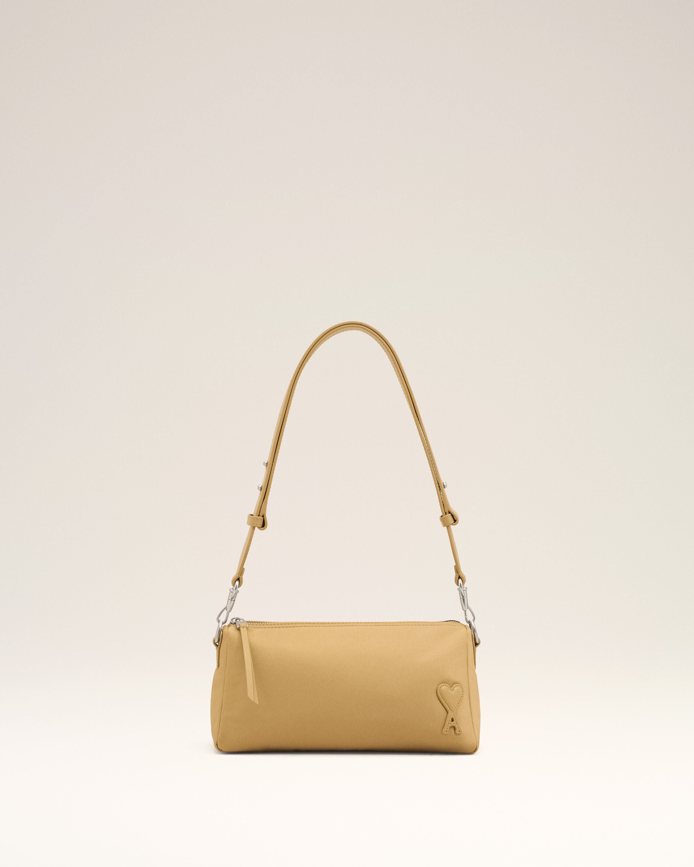 Beige nylon Marcel bag - 7