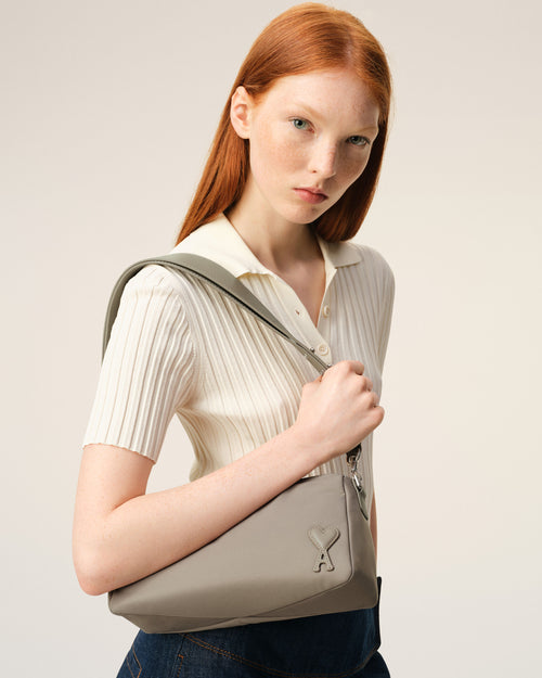                             Grey Nylon Marcel Bag - 3                         - Ami Paris