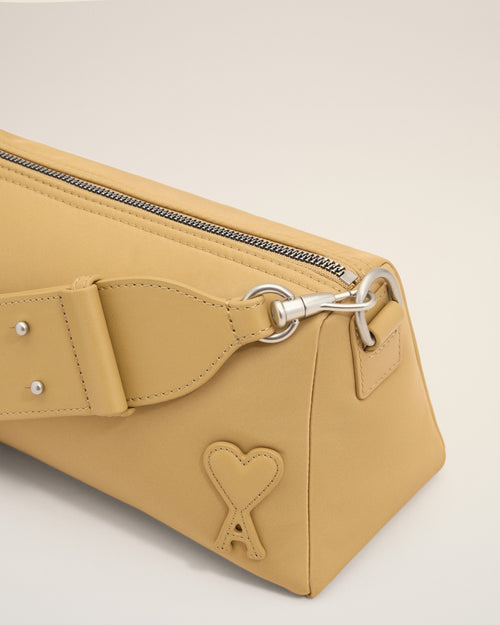 Beige nylon Marcel bag - Woman - 11 - AMI Paris - Ami Paris