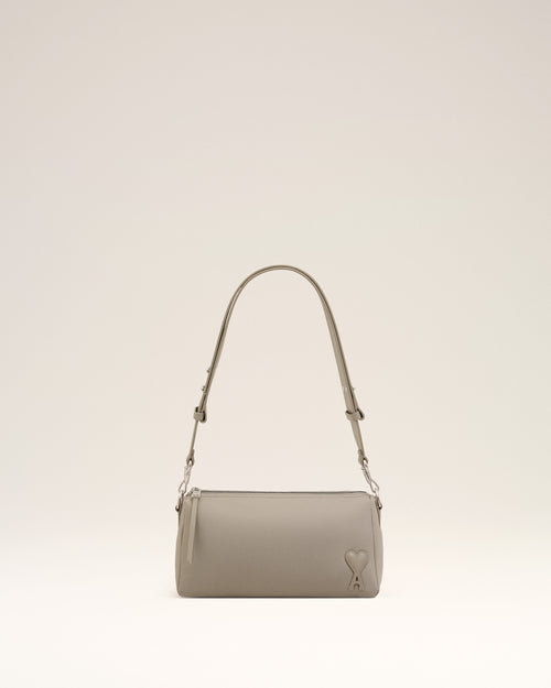 Grey Nylon Marcel Bag - 1 - Ami Paris