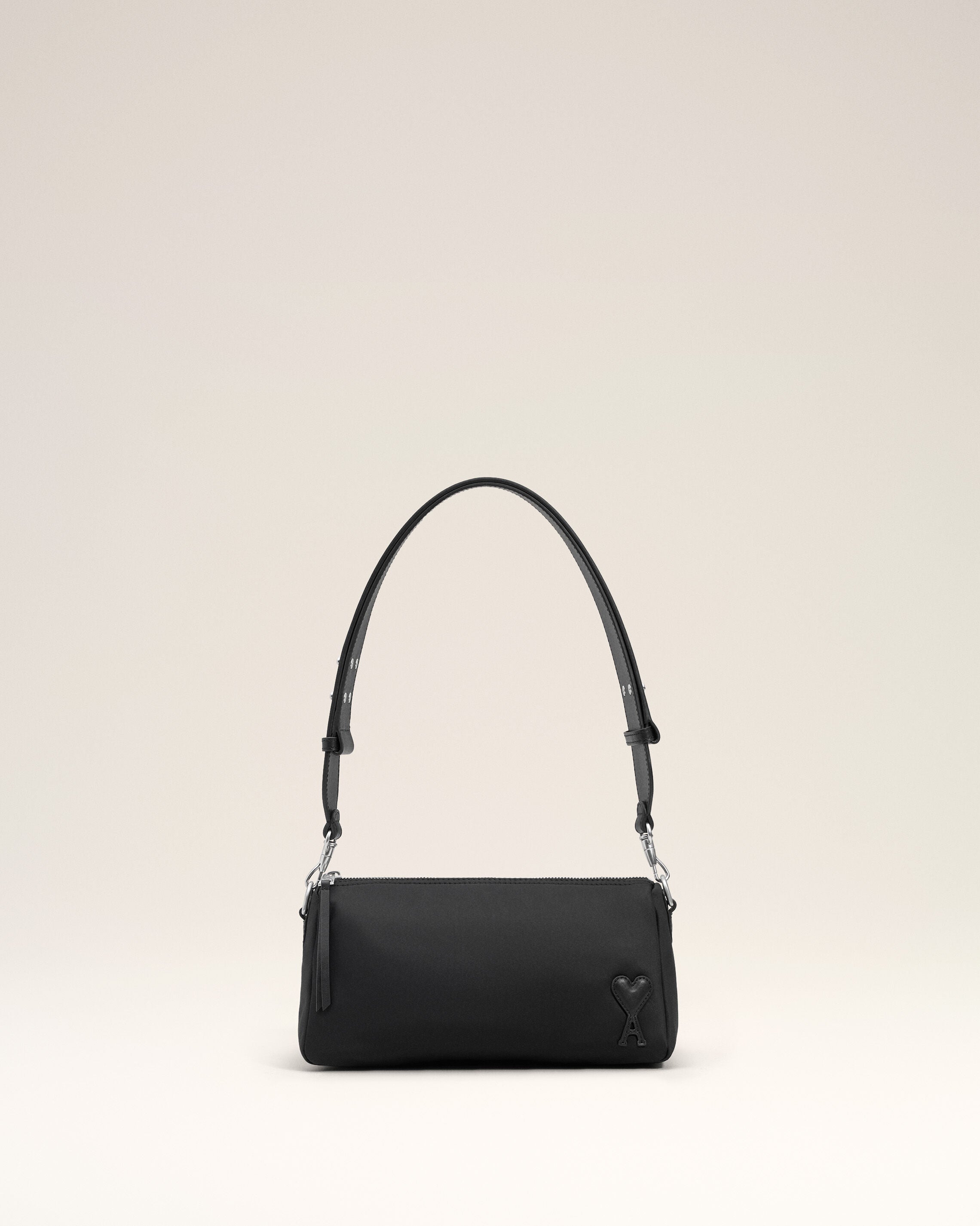 Black Nylon Marcel Bag - 7