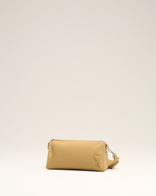 Beige nylon Marcel bag - Man - 3 - AMI Paris - Ami Paris