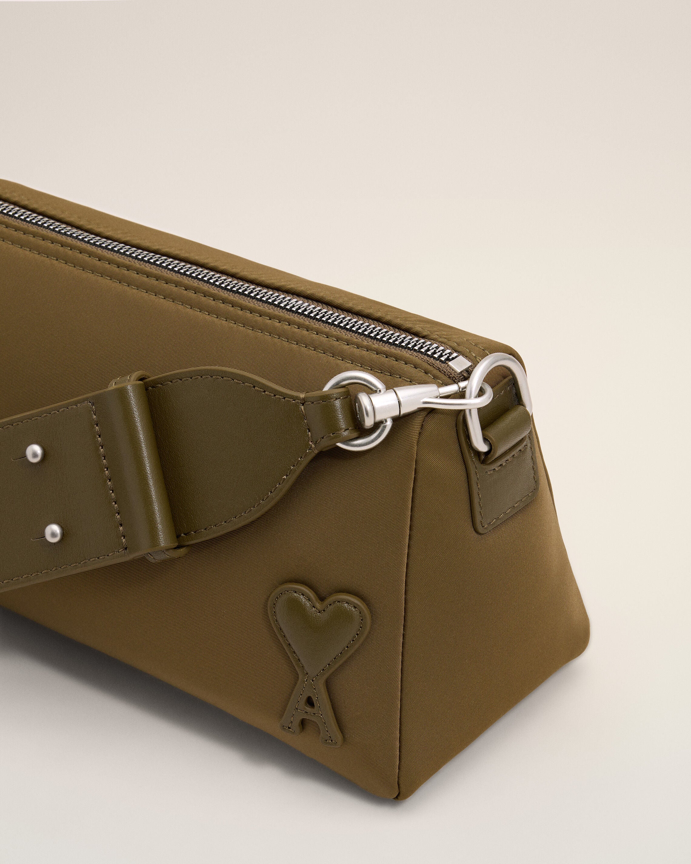 Brown nylon Marcel bag - 11