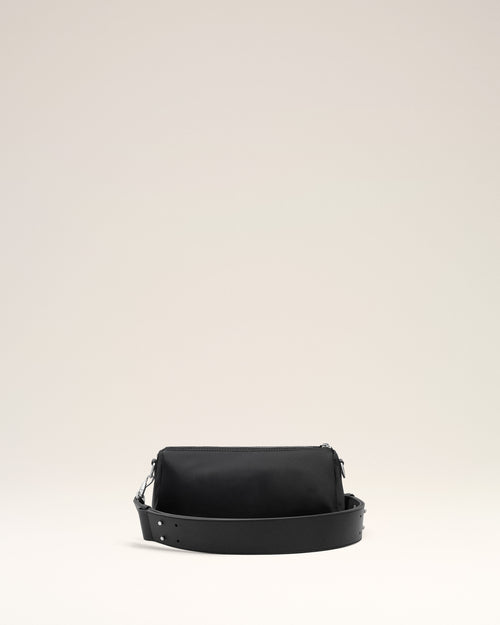 Bolso Marcel de nailon negro - 10 - Ami Paris