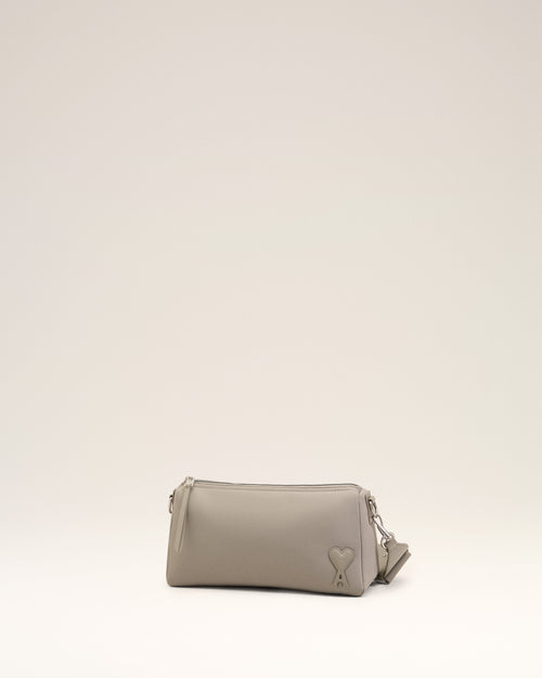 Grey Nylon Marcel Bag - 9 - Ami Paris