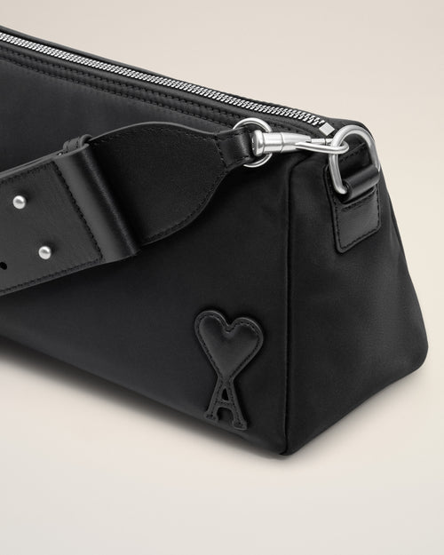 Black Nylon Marcel Bag - 11 - Ami Paris