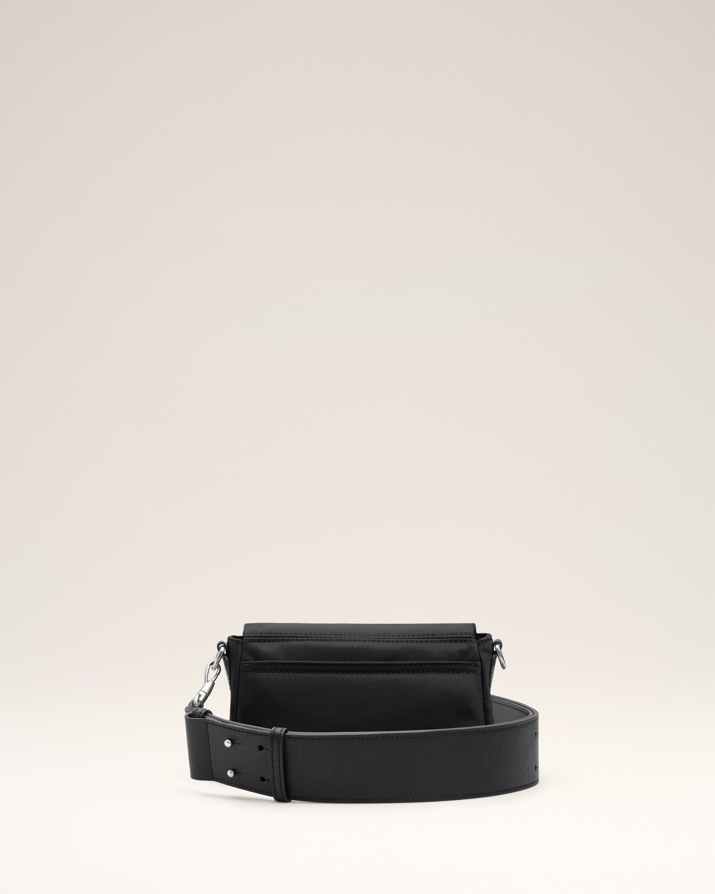 Black nylon Marcel lunch box bag - 4
