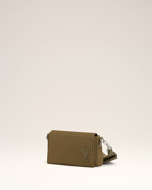 Bolsa lunch box Marcel de nailon marrón - Mujer - 9 - AMI Paris - Ami Paris