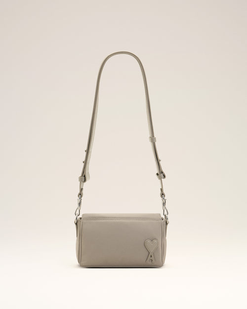                                     Graue Marcel Lunchbox-Tasche aus Nylon - 3                                 - Ami Paris