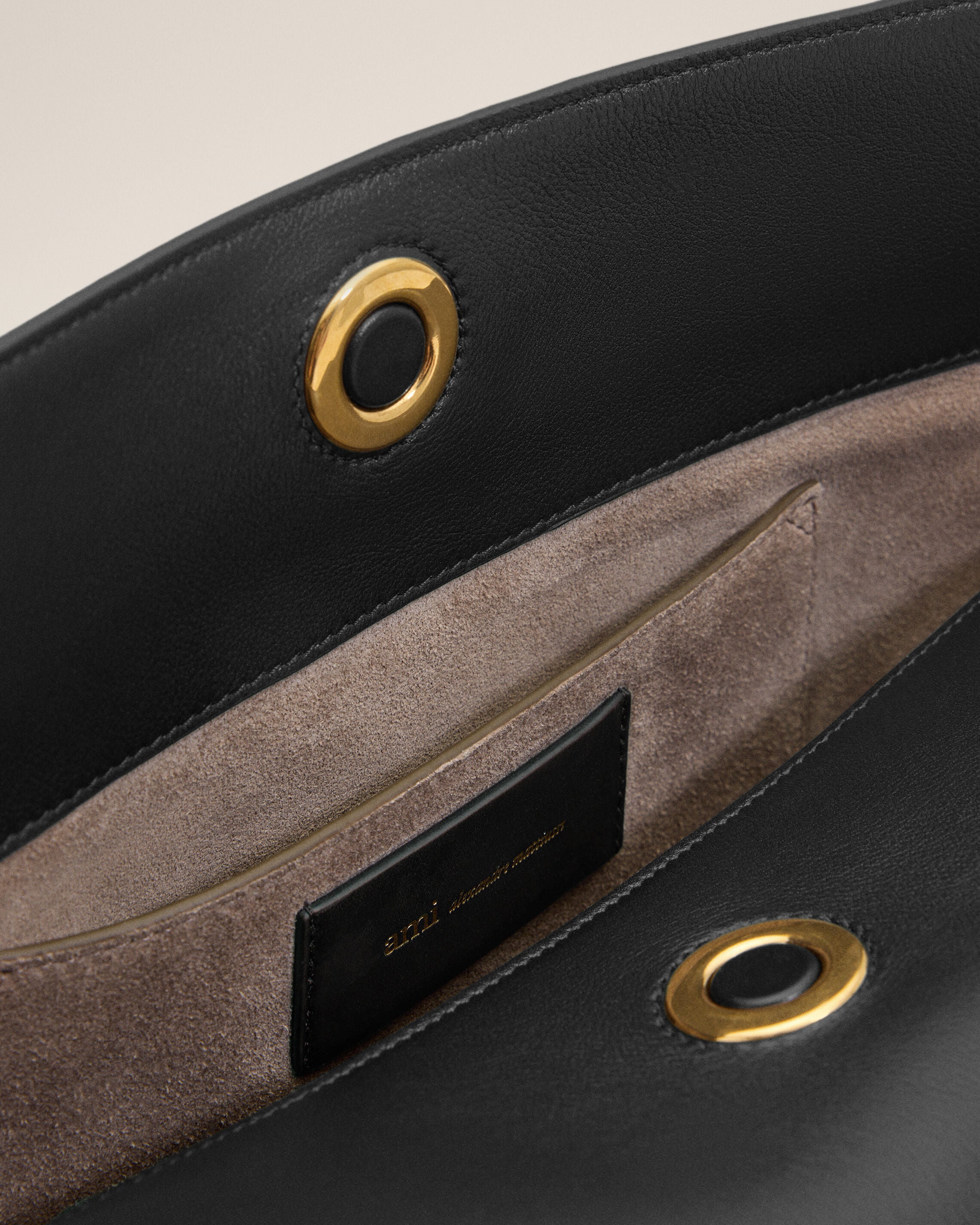 Medium black cow leather Carrousel bag - 7