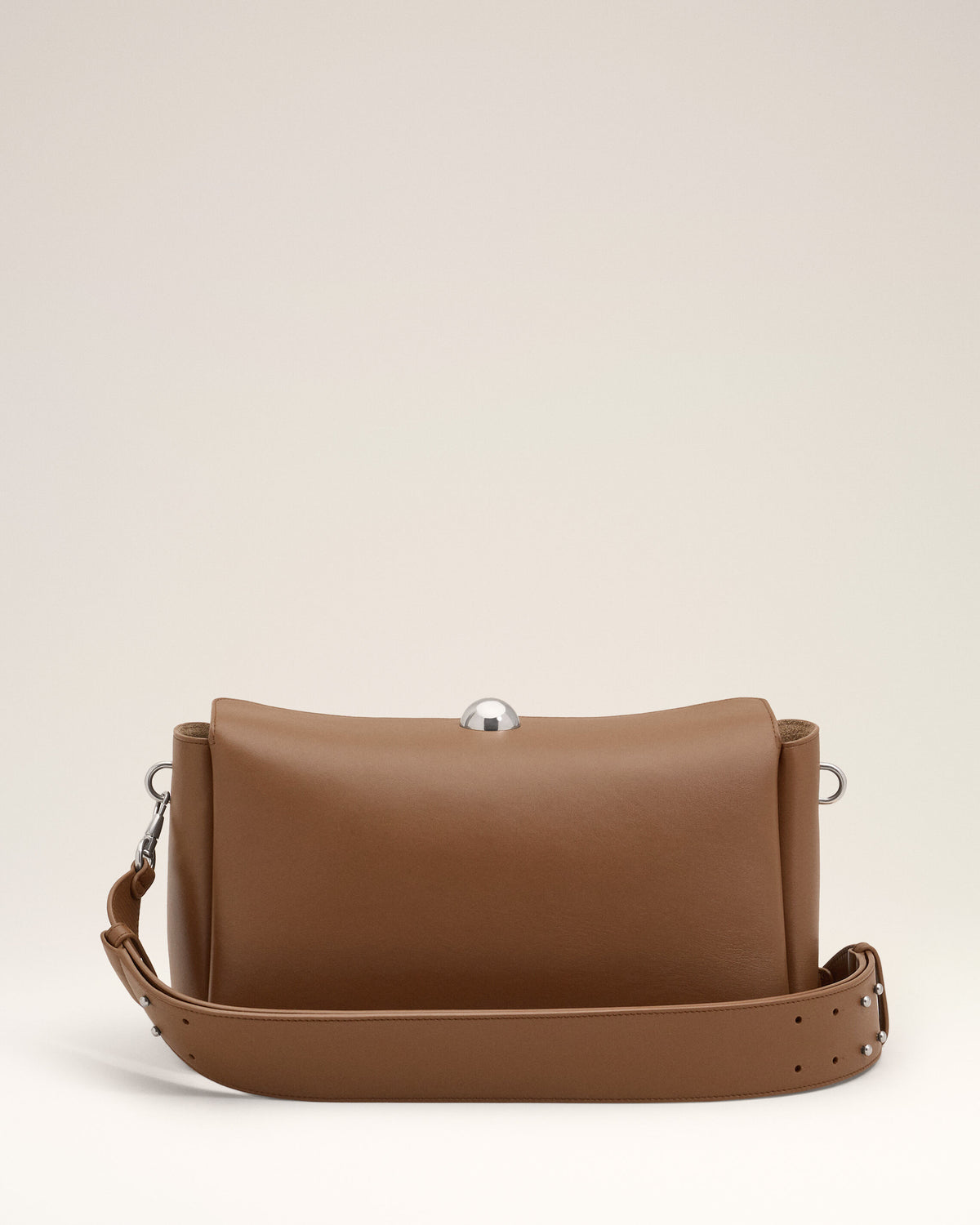Medium brown cow leather Carrousel bag - 14