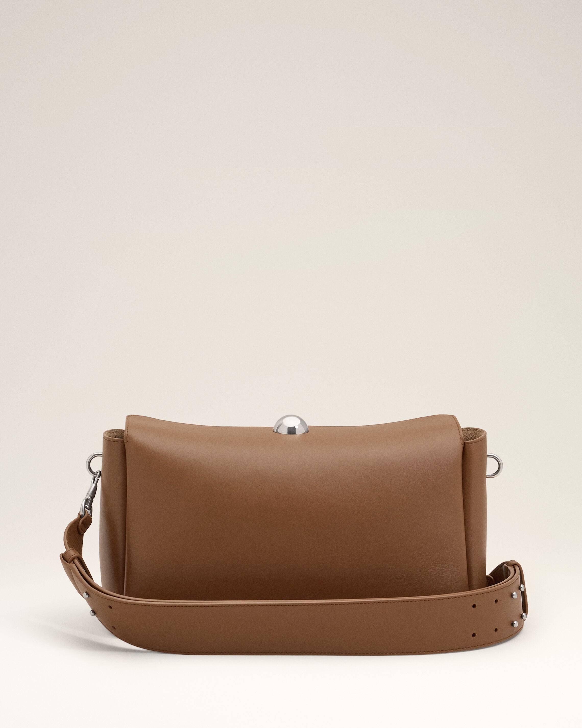 Medium brown cow leather Carrousel bag - 5