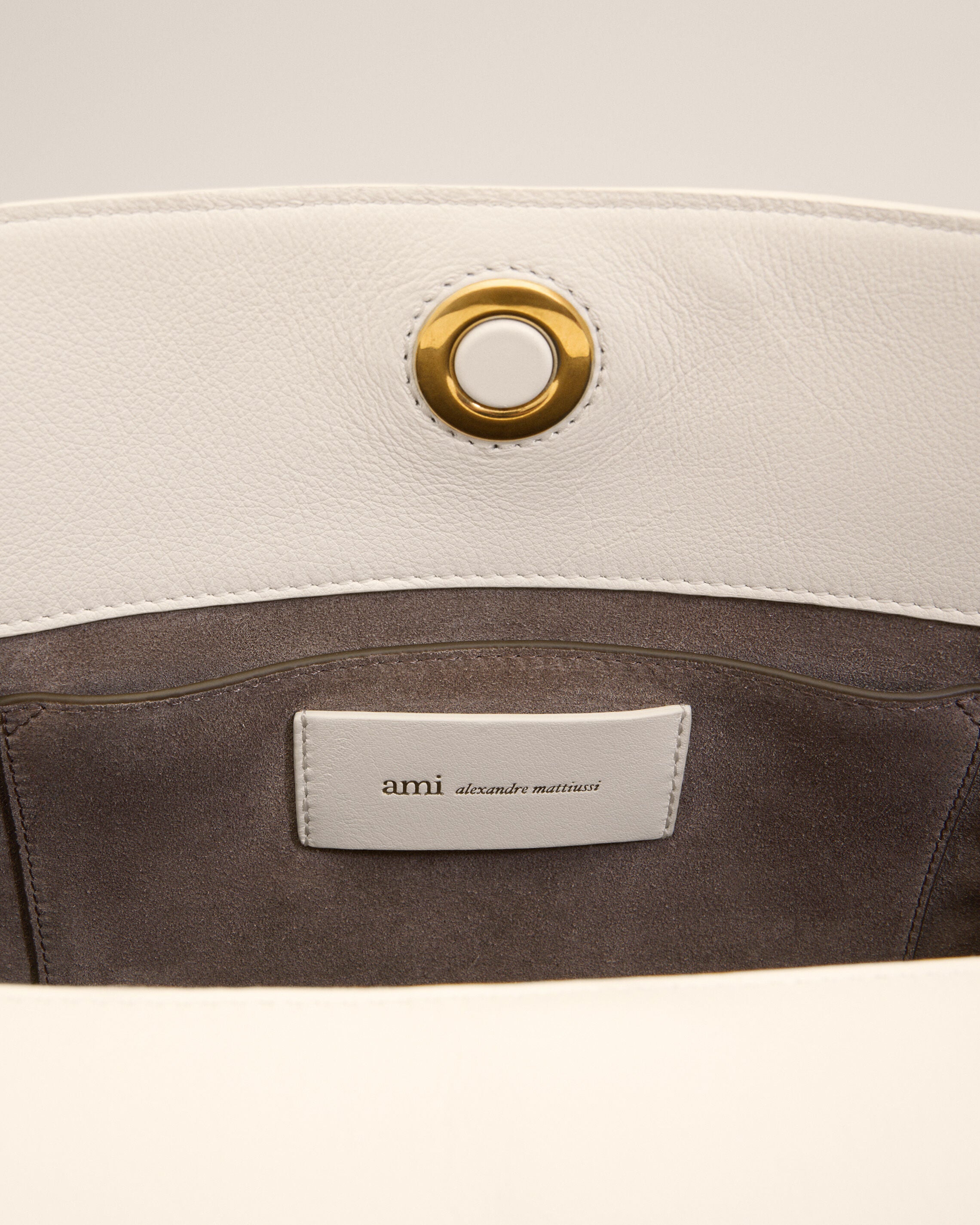 Sac Carrousel Moyen Blanc en Cuir De Veau - 14