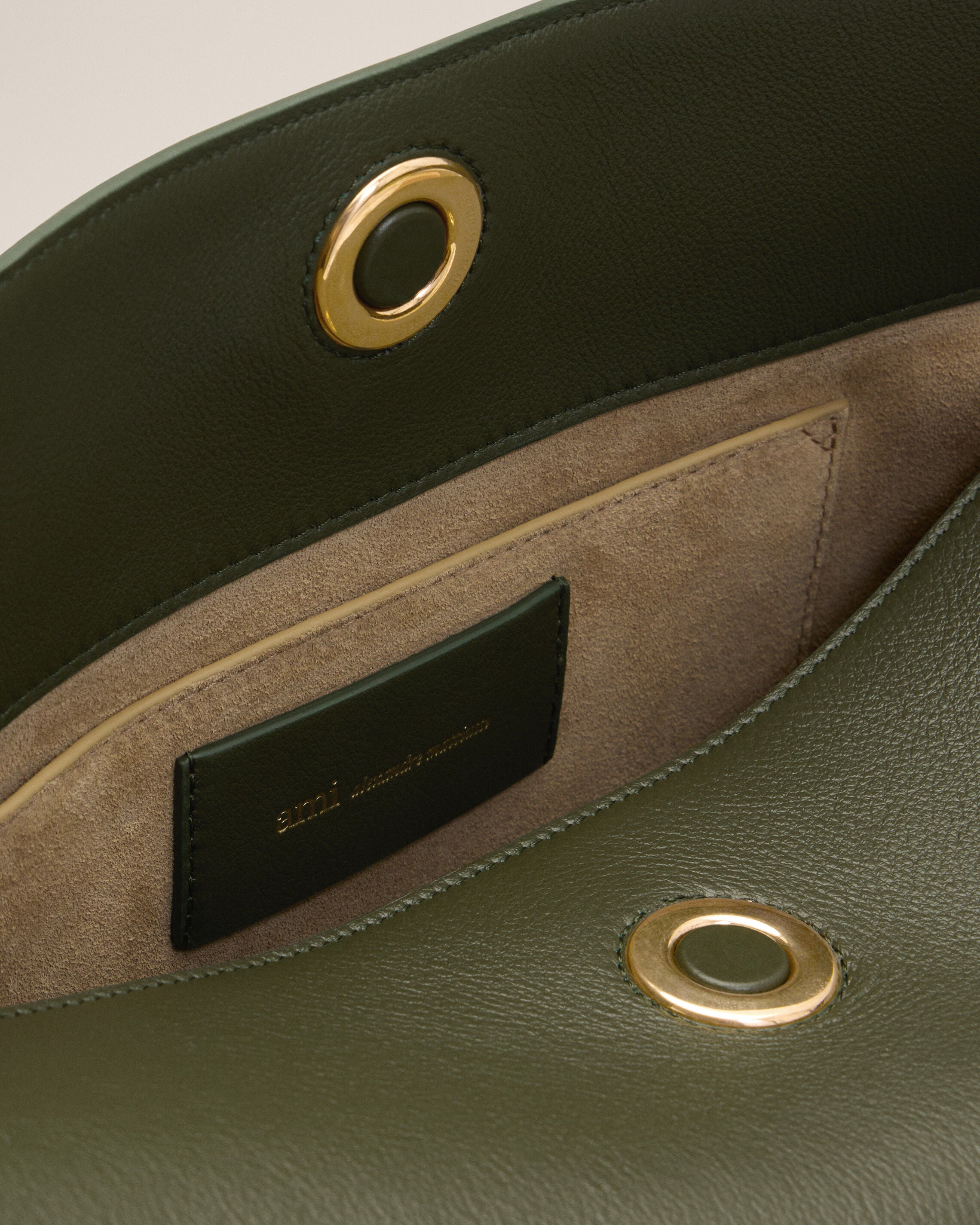 Green Cow Leather Carrousel Medium Bag - 8