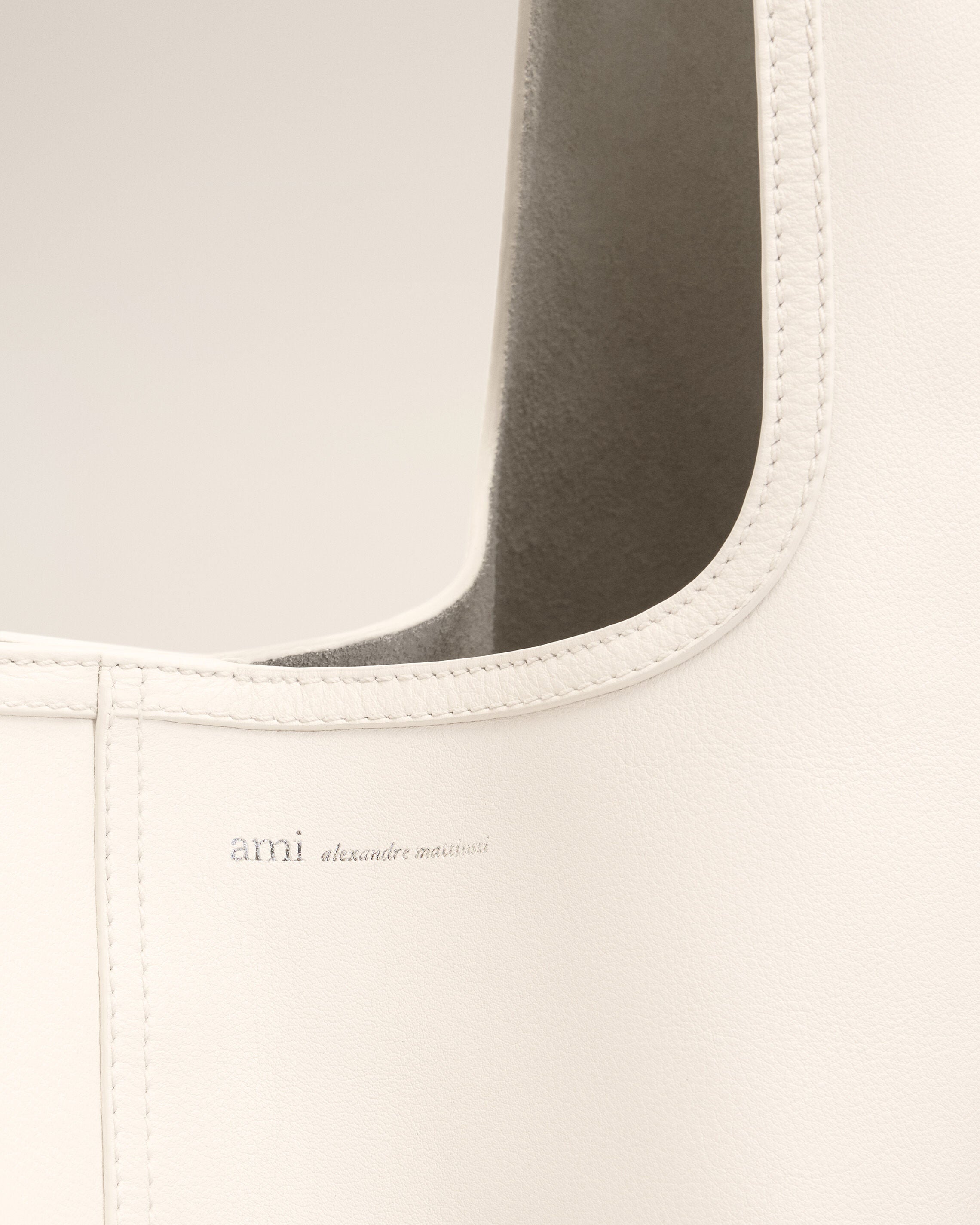 White Soft Leather Etienne Hobo Bag - 11