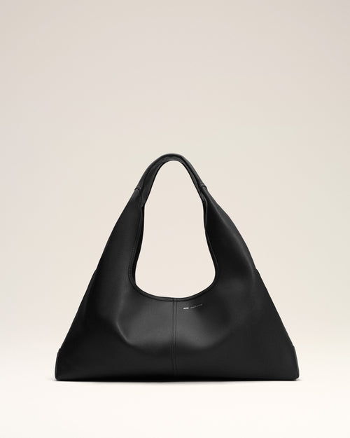 Black Soft Leather Etienne Shoulder Bag - Man - 1 - AMI Paris - Ami Paris
