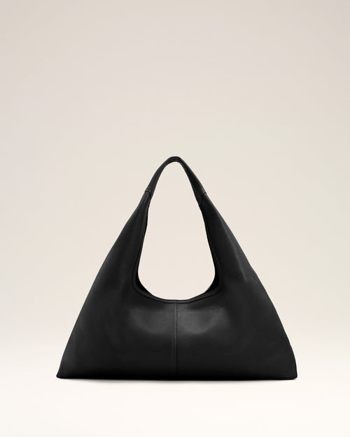 Black Soft Leather Etienne Shoulder Bag - Man - 4 - AMI Paris - Ami Paris