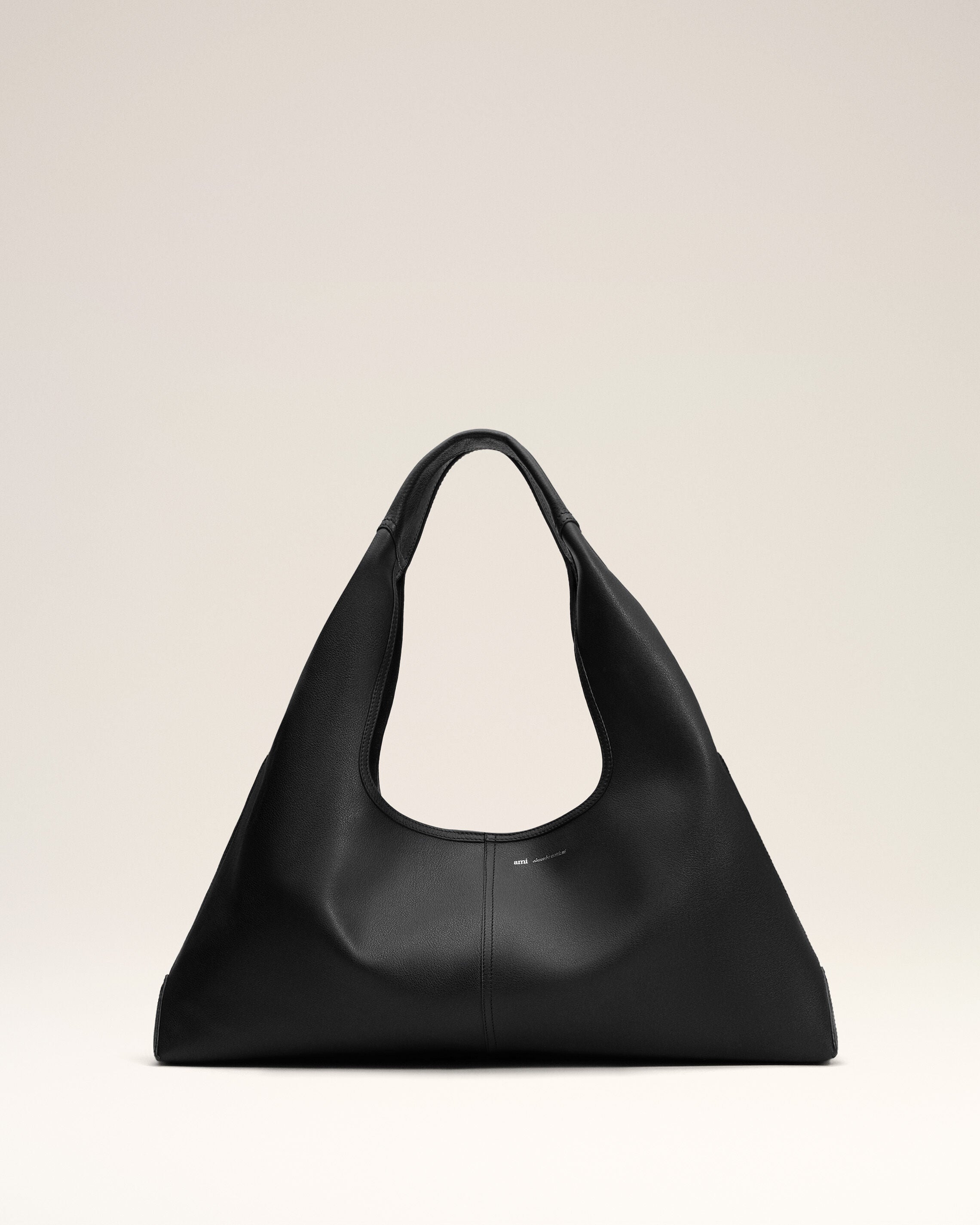 Black Soft Leather Etienne Shoulder Bag - 1