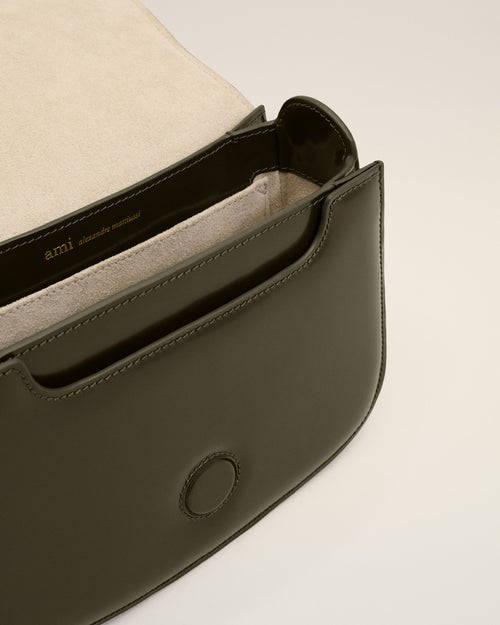 Sac Paris Paris Vert en Cuir De Veau - Femme - 12 - AMI Paris - Ami Paris