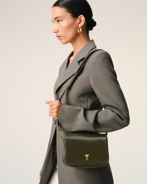                             Green Cow Leather Paris Paris Bag - 3                         - Ami Paris