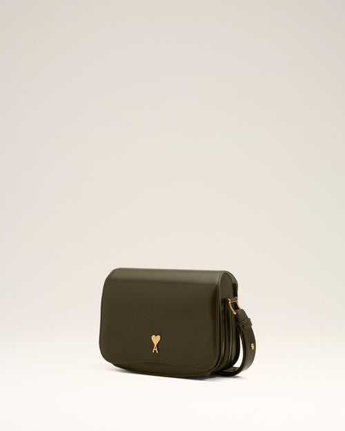 Sac Paris Paris Vert en Cuir De Veau - Femme - 9 - AMI Paris - Ami Paris