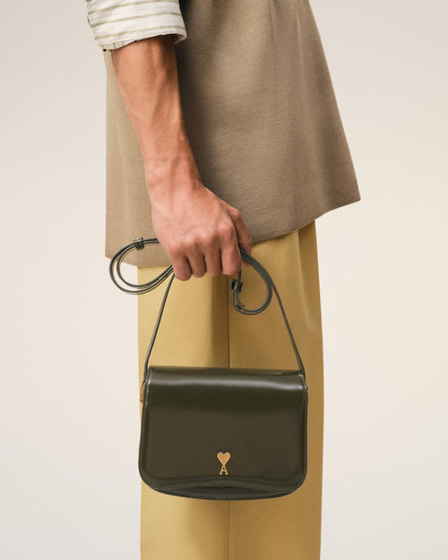 Green Cow Leather Paris Paris Bag - 1 - Ami Paris