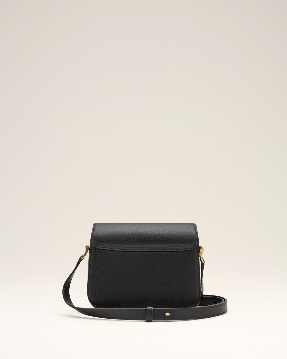 Black cowhide leather Paris Paris bag - 11