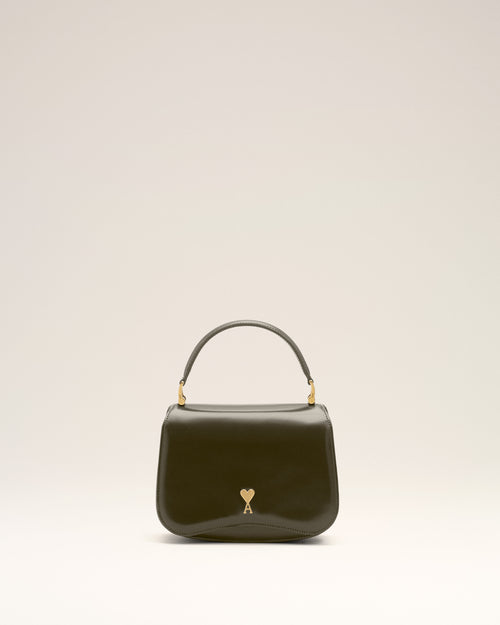                                 Grüne Paris Paris Tasche aus Rindsleder mit oberem Henkel - 3                             - Ami Paris